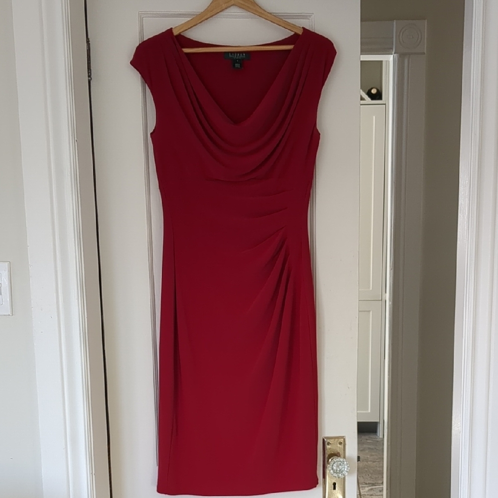 Ralph Lauren Red Dress